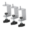 Top Thread Screw Ajustable Desk Clamp For Lamp